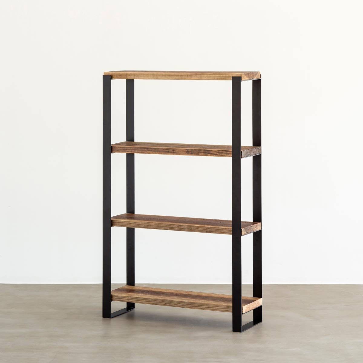 Wオーダー 4段シェルフ | 無垢材