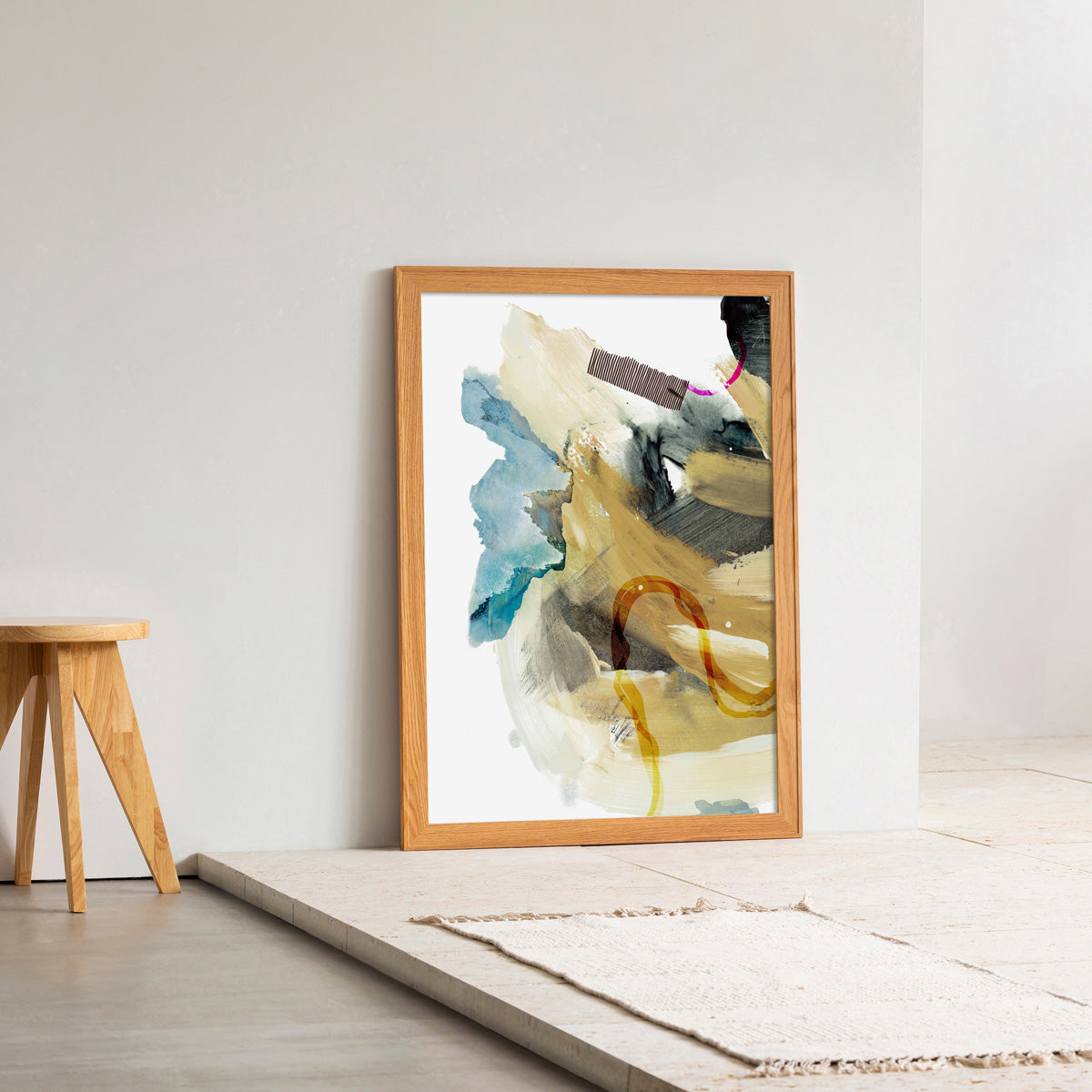 OAK Art Frame 暮らしにアートを Dynamic × Brush Watercolor #2