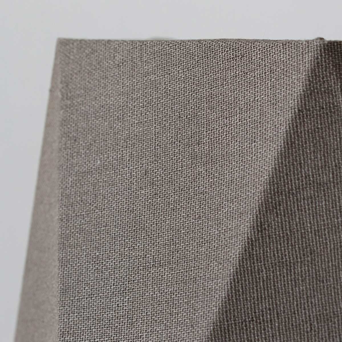 Hexagon Cotton Wood Table Lamp