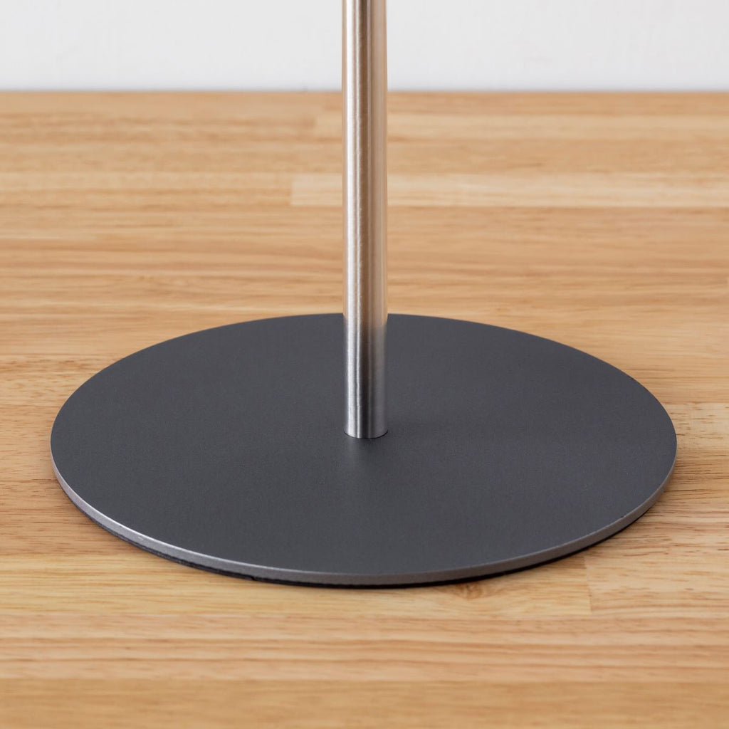 Gray × Plate　Slim Desk Lamp