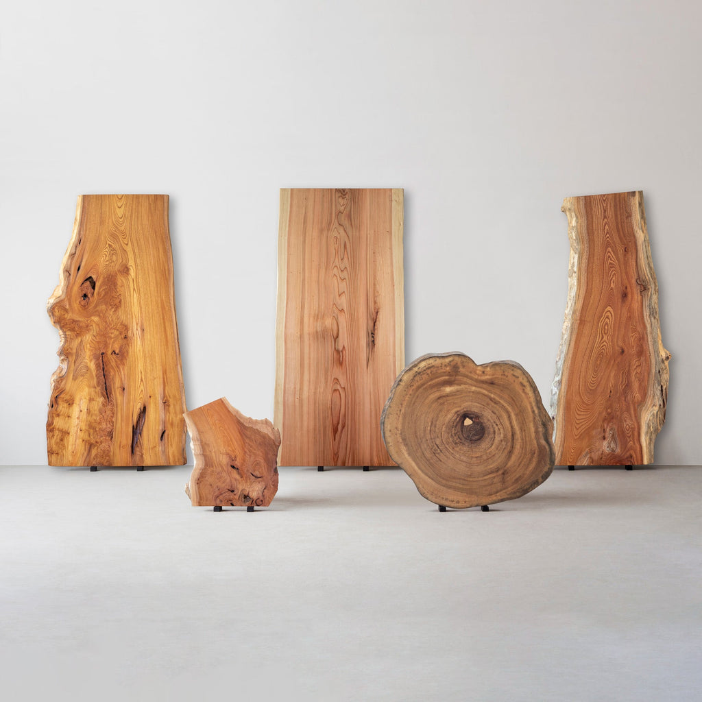 一枚板 / ケヤキ #0020　1800 × 490 ~ 750 mm