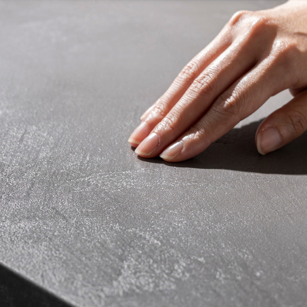 スマート造作テーブル / MORTEX モールテックス 全4色 × 黒スチール脚