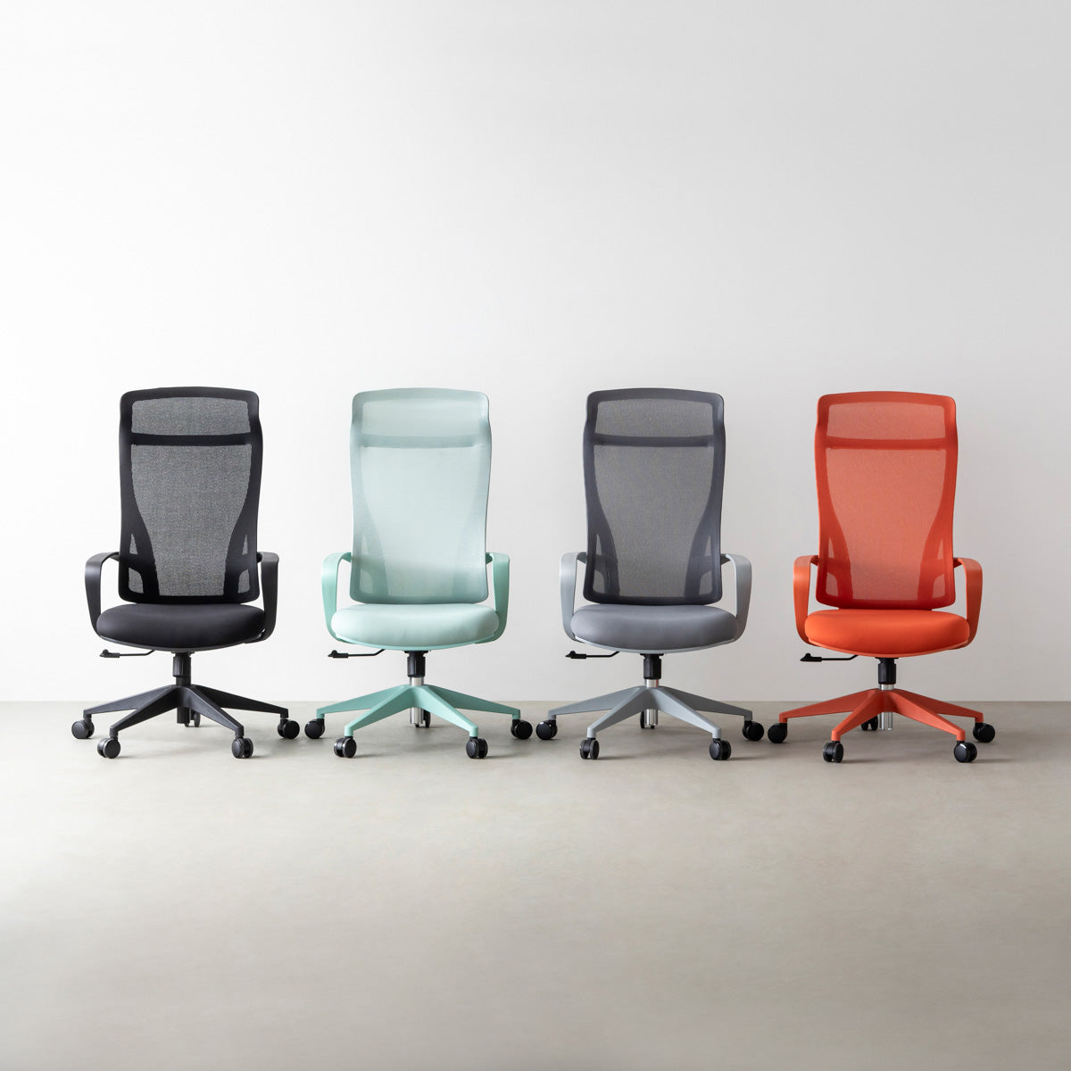 Flex - Comfort　リクライニングできる メッシュ デスクチェア