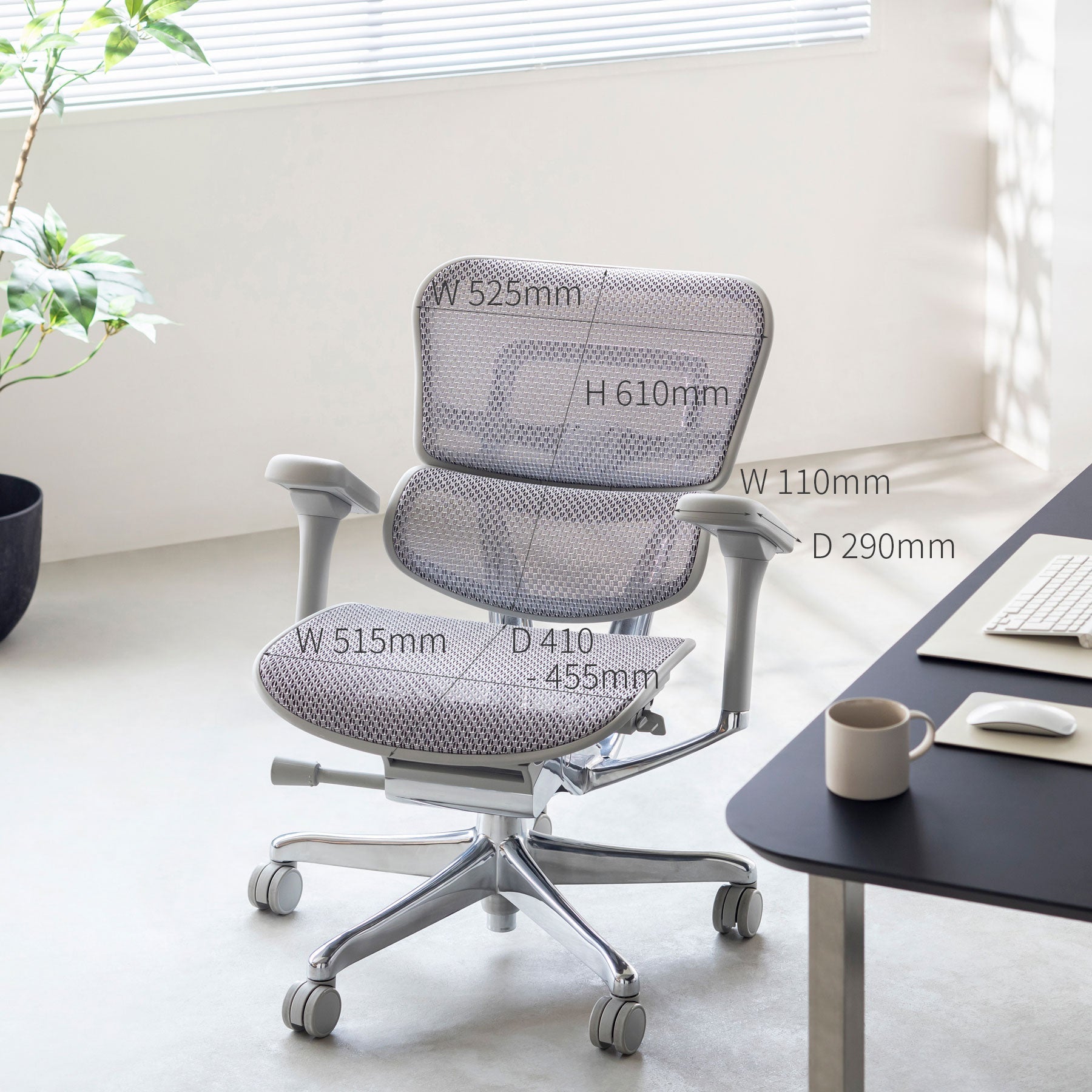 Ergohuman Pro2 エルゴヒューマン オフィスチェア ロータイプ – SITURAEMON