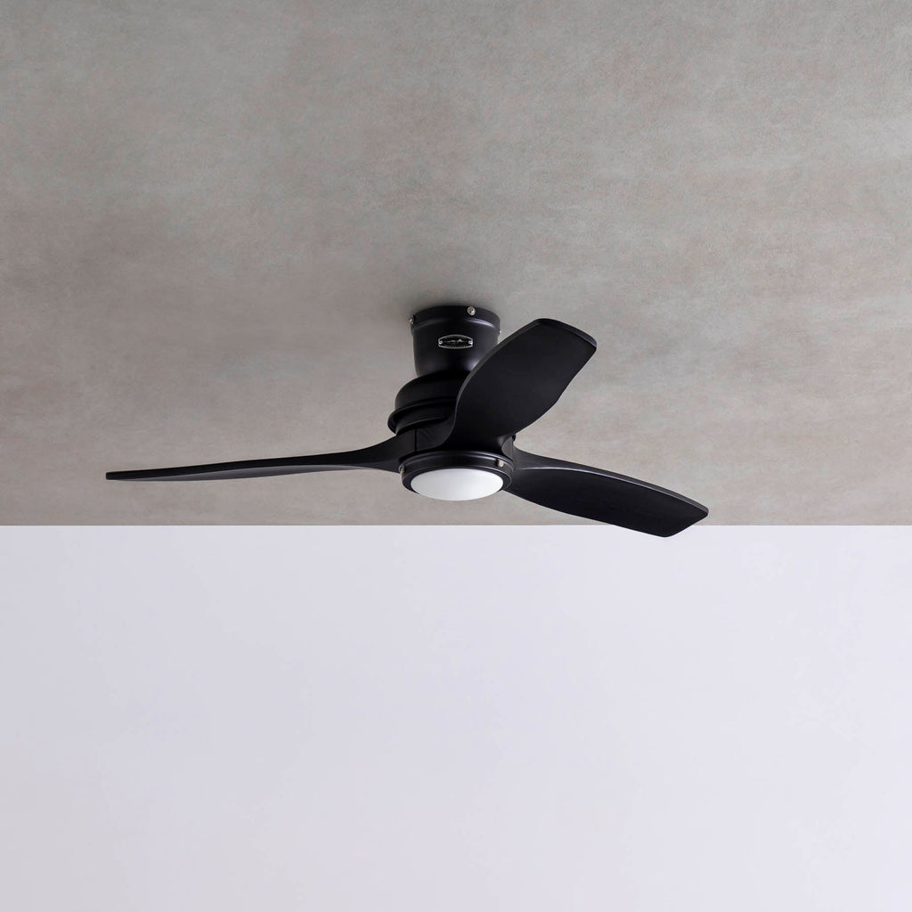 ヴィンテージテイストのウッドシーリングファン