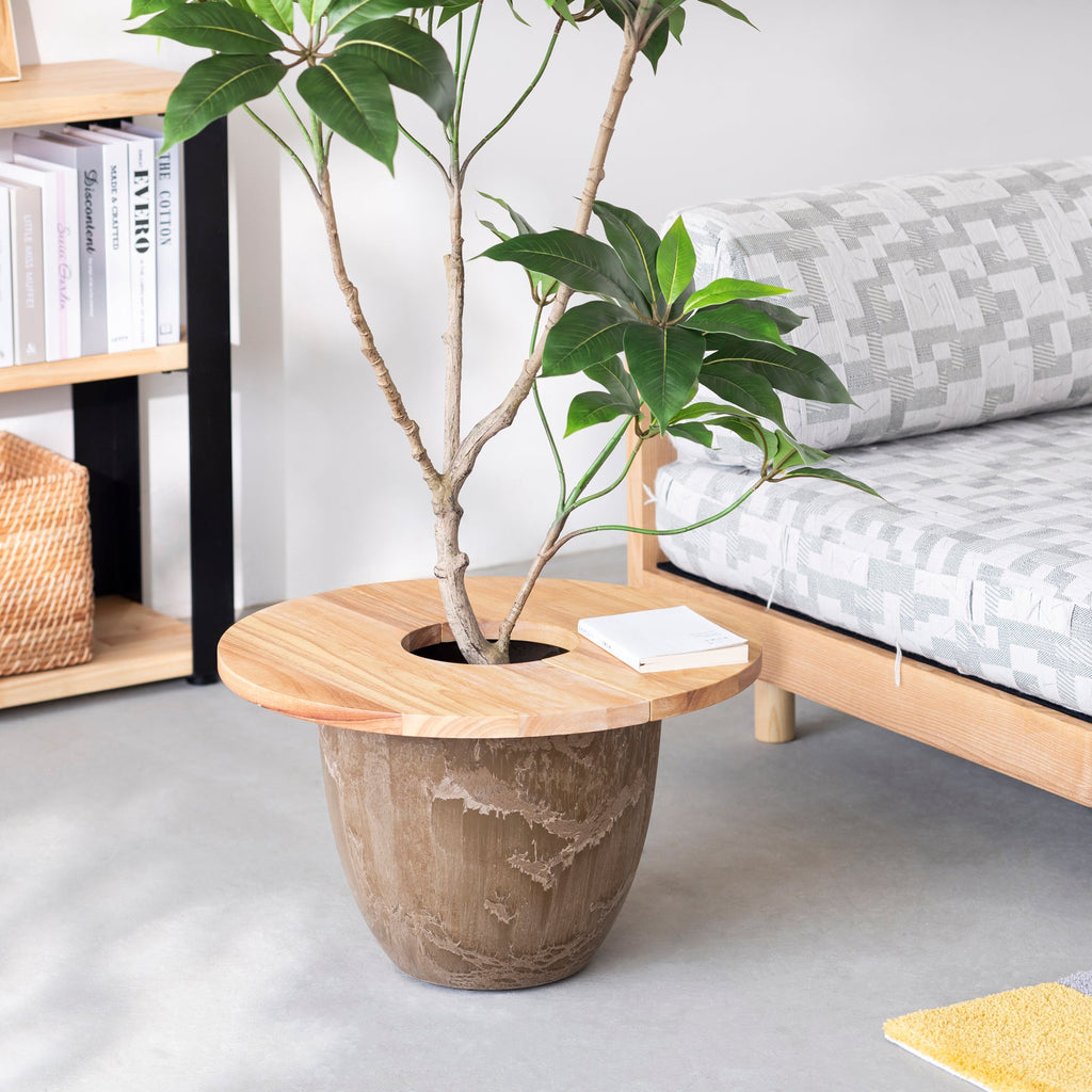 植木鉢に付けるポットテーブル