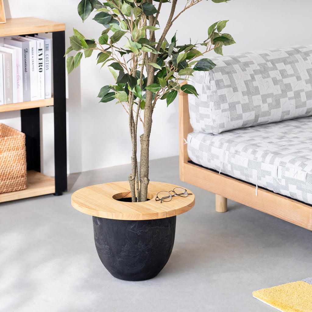 植木鉢に付けるポットテーブル