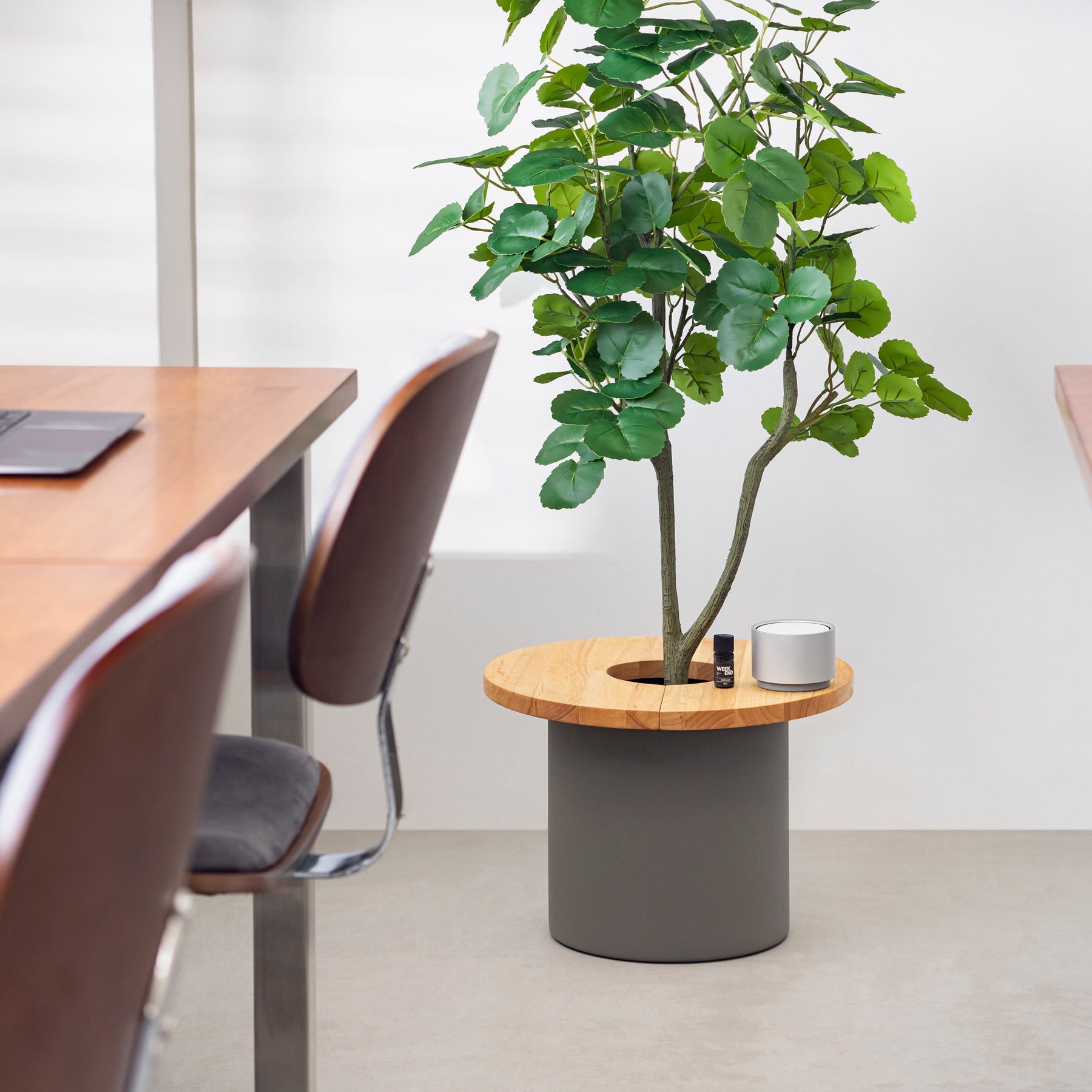 植木鉢に付けるポットテーブル