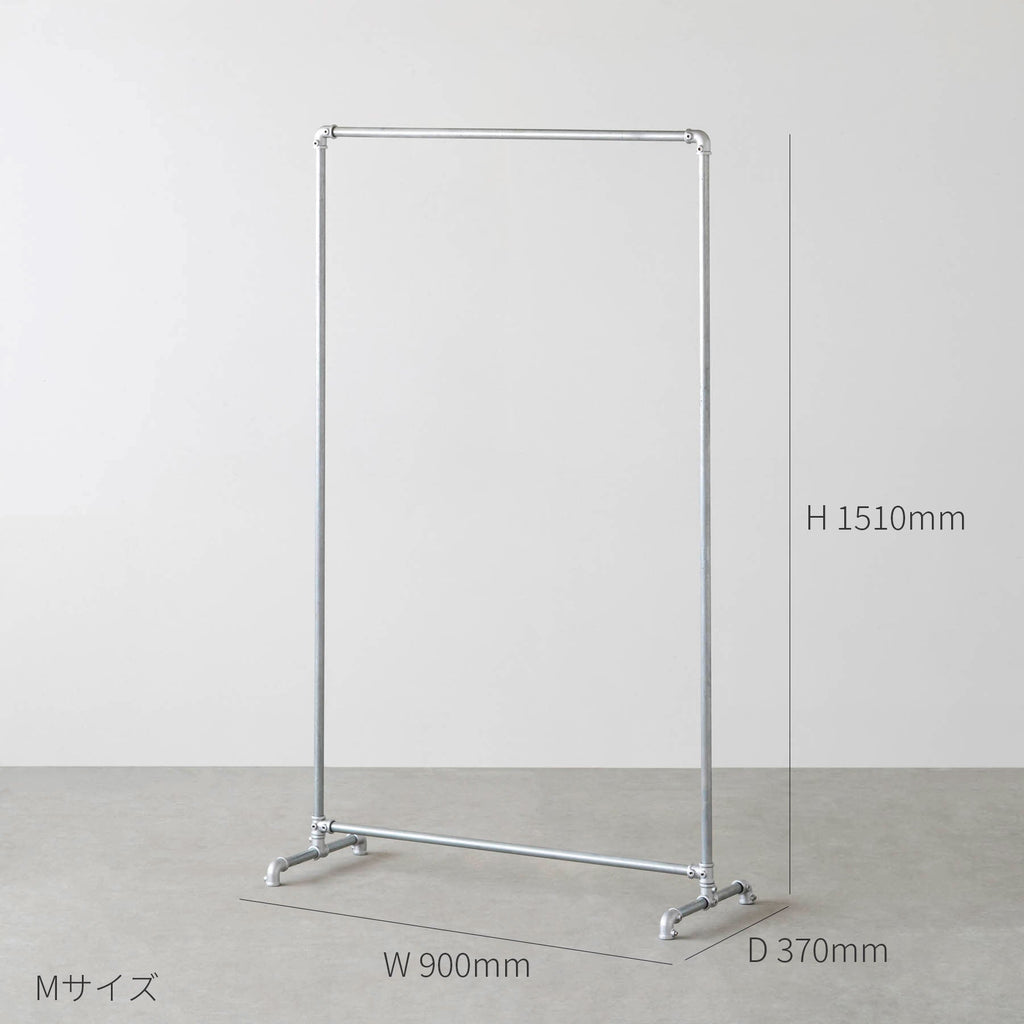 インダストリアルテイストなラック（サイズ画像M）