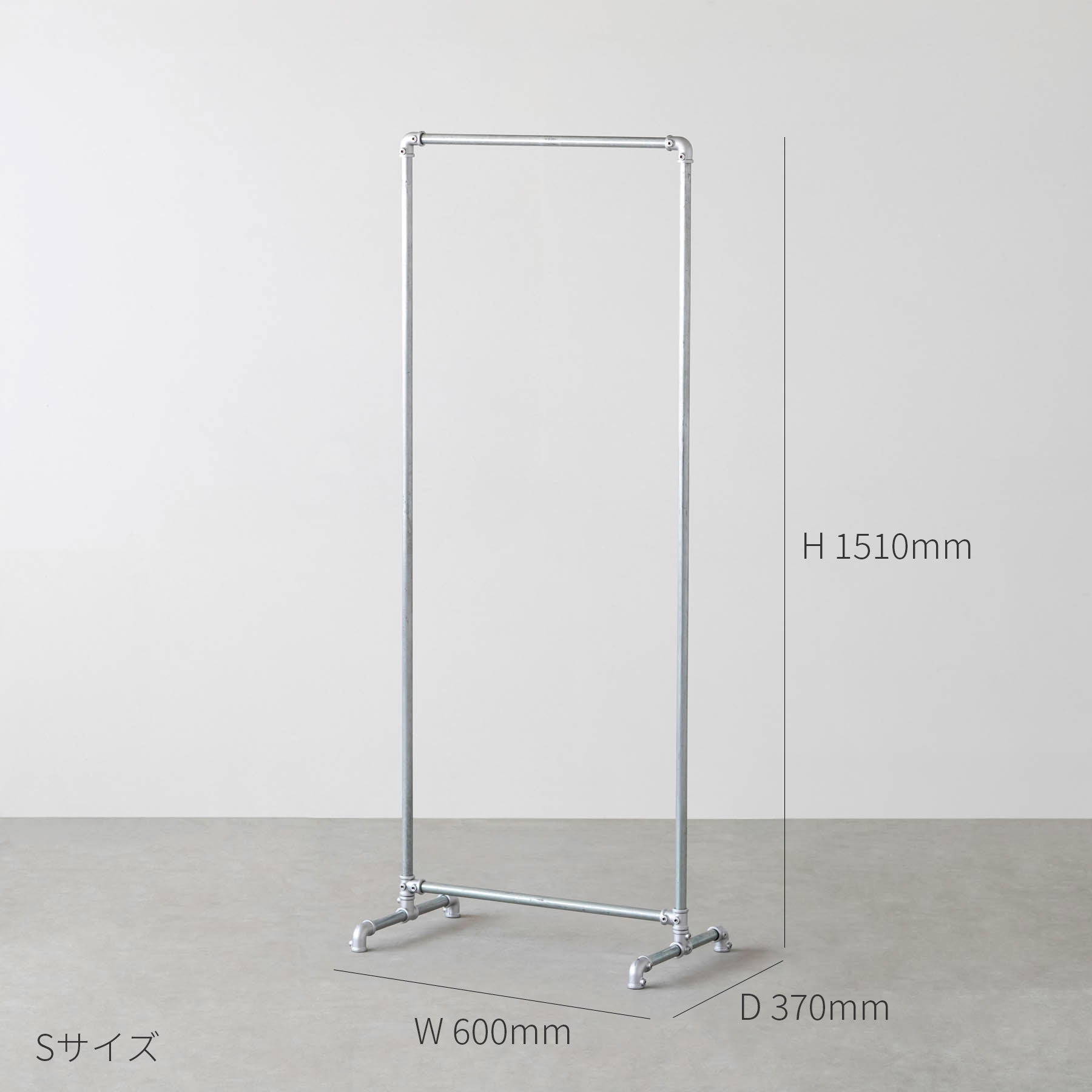 インダストリアルテイストなラック（サイズ画像S）