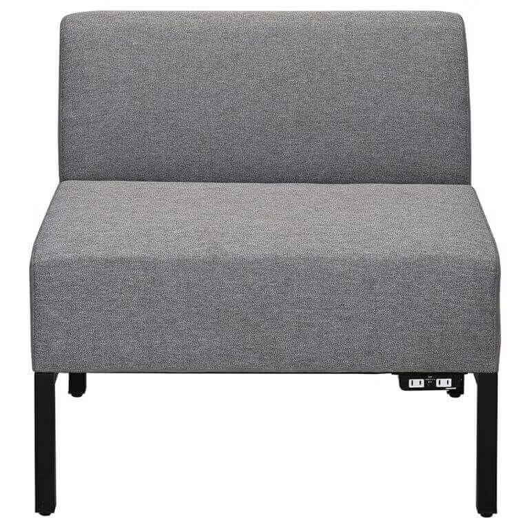 カッコ ファブリックソファ W720ベージュ コンセント付き RFFBS-72 BE/GN/LG -NC