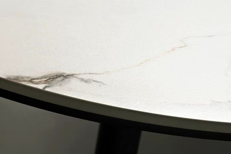 リスタ カフェテーブル セラミック 丸形Φ450 RFRCC-450R BM/WM