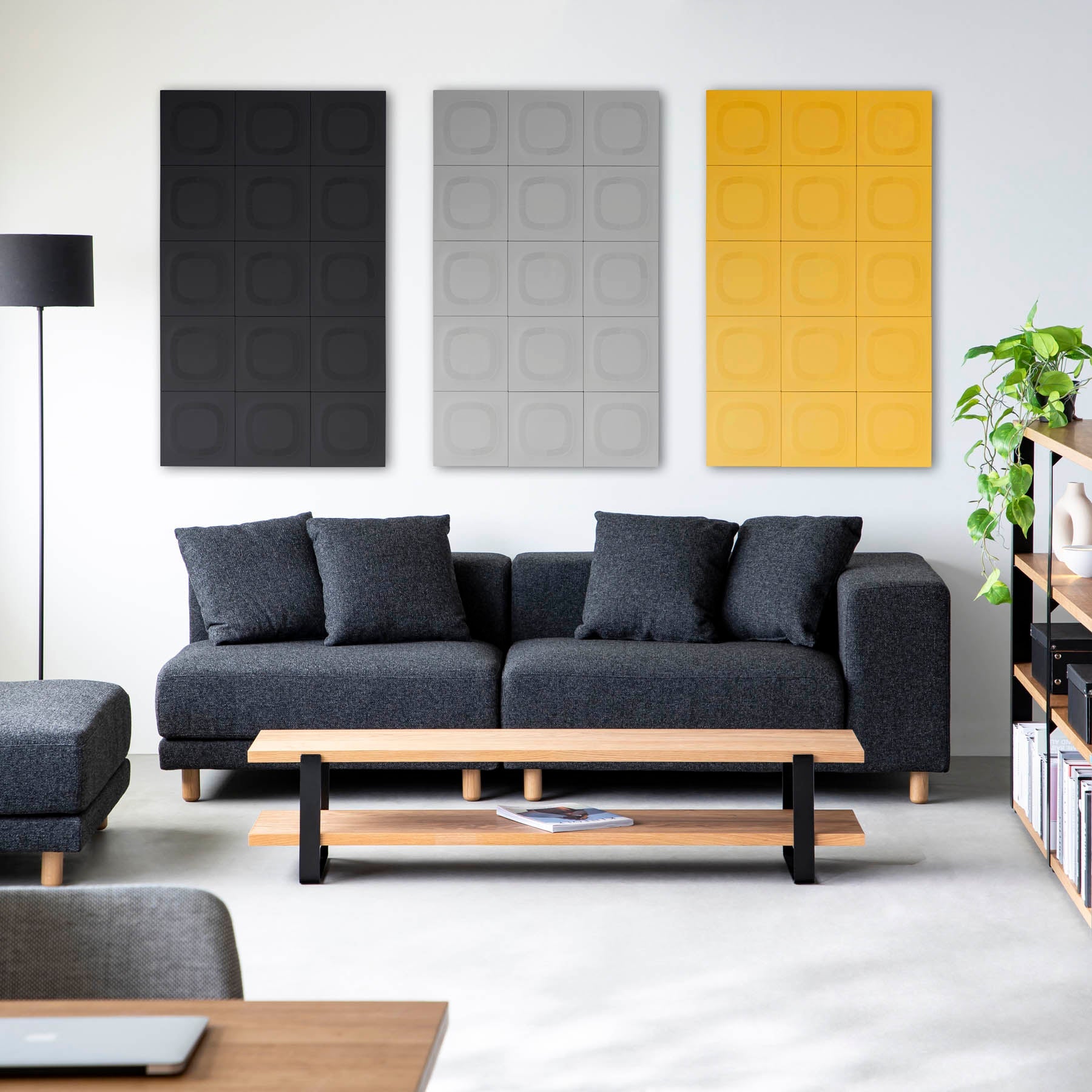 スタイリッシュな吸音材