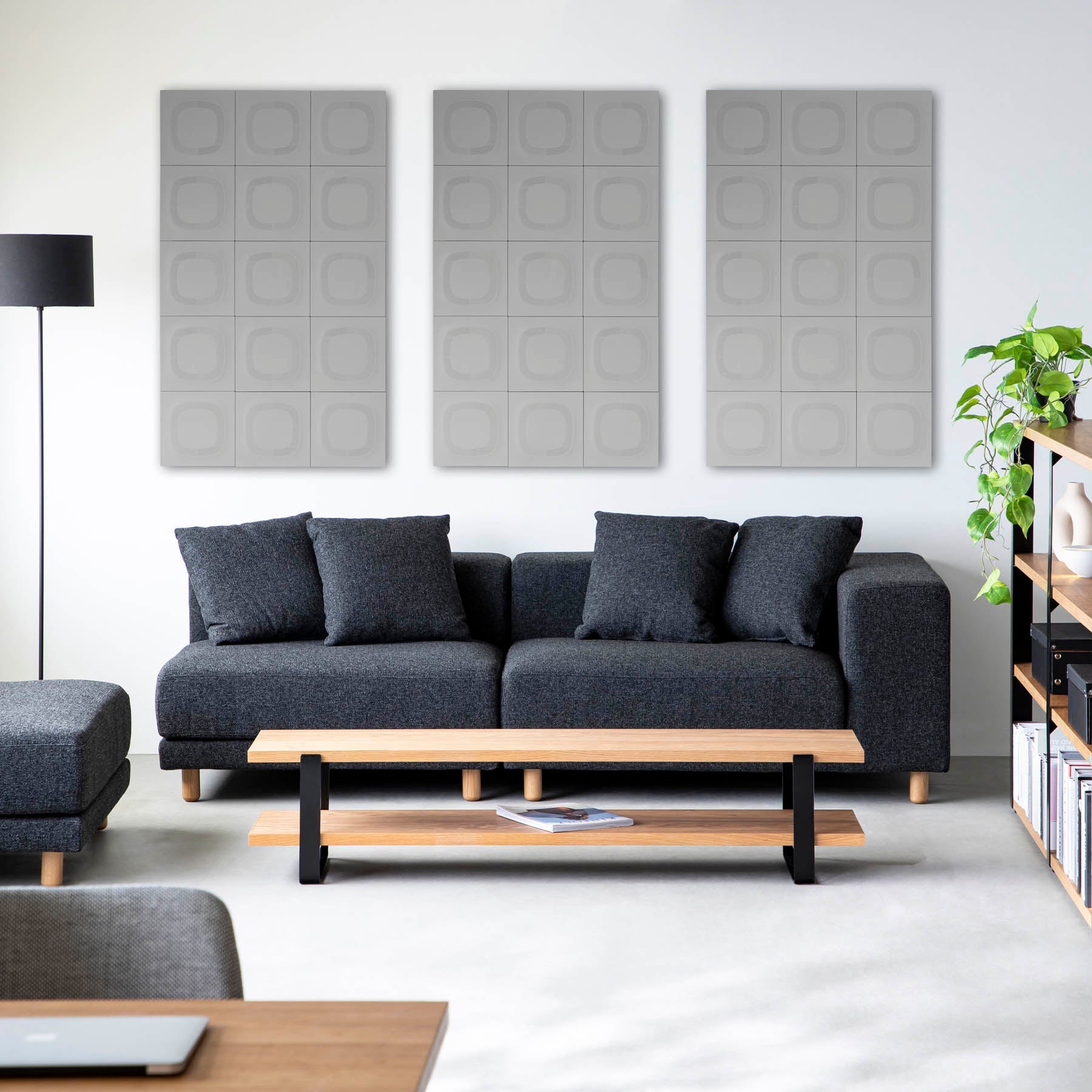 スタイリッシュな吸音材