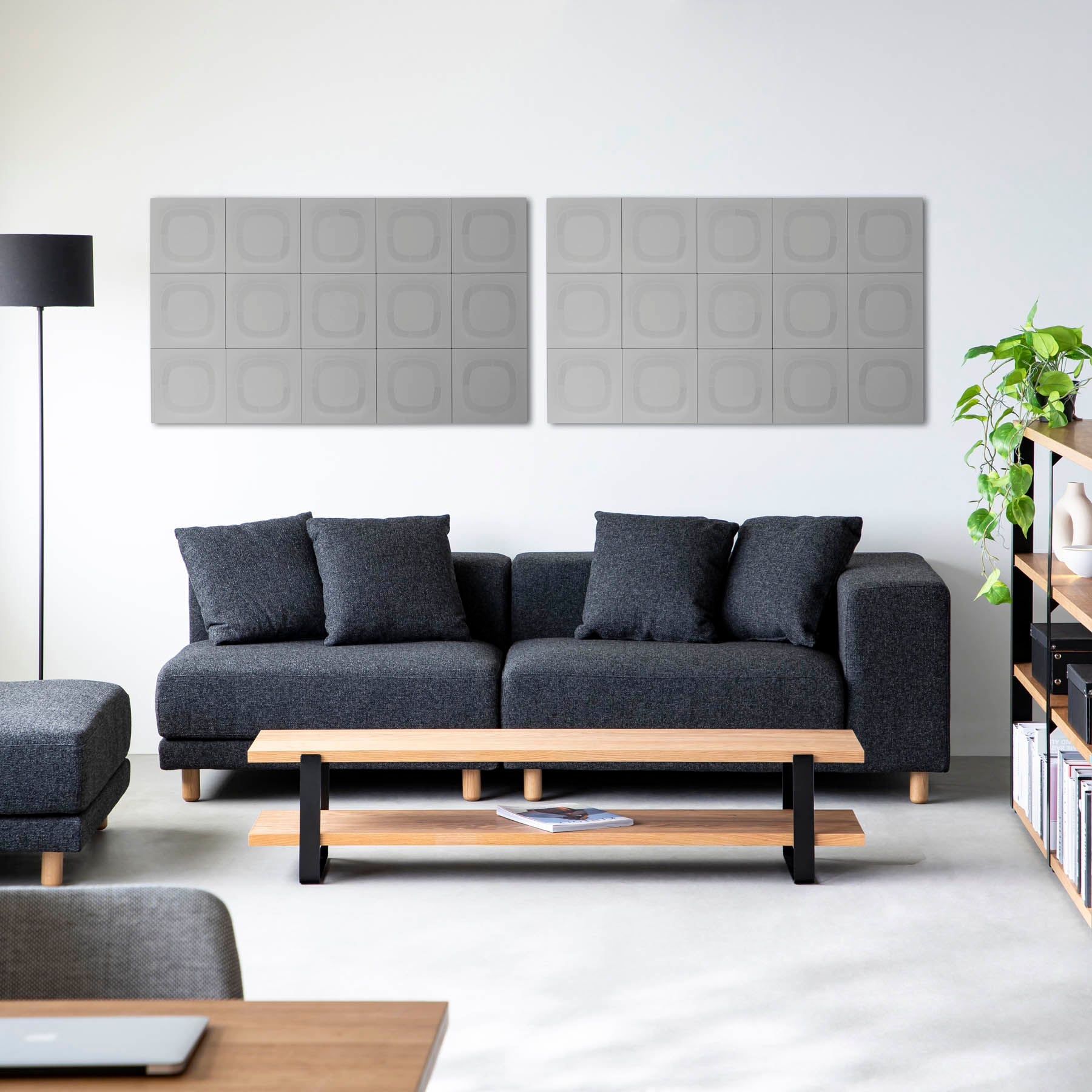 スタイリッシュな吸音材