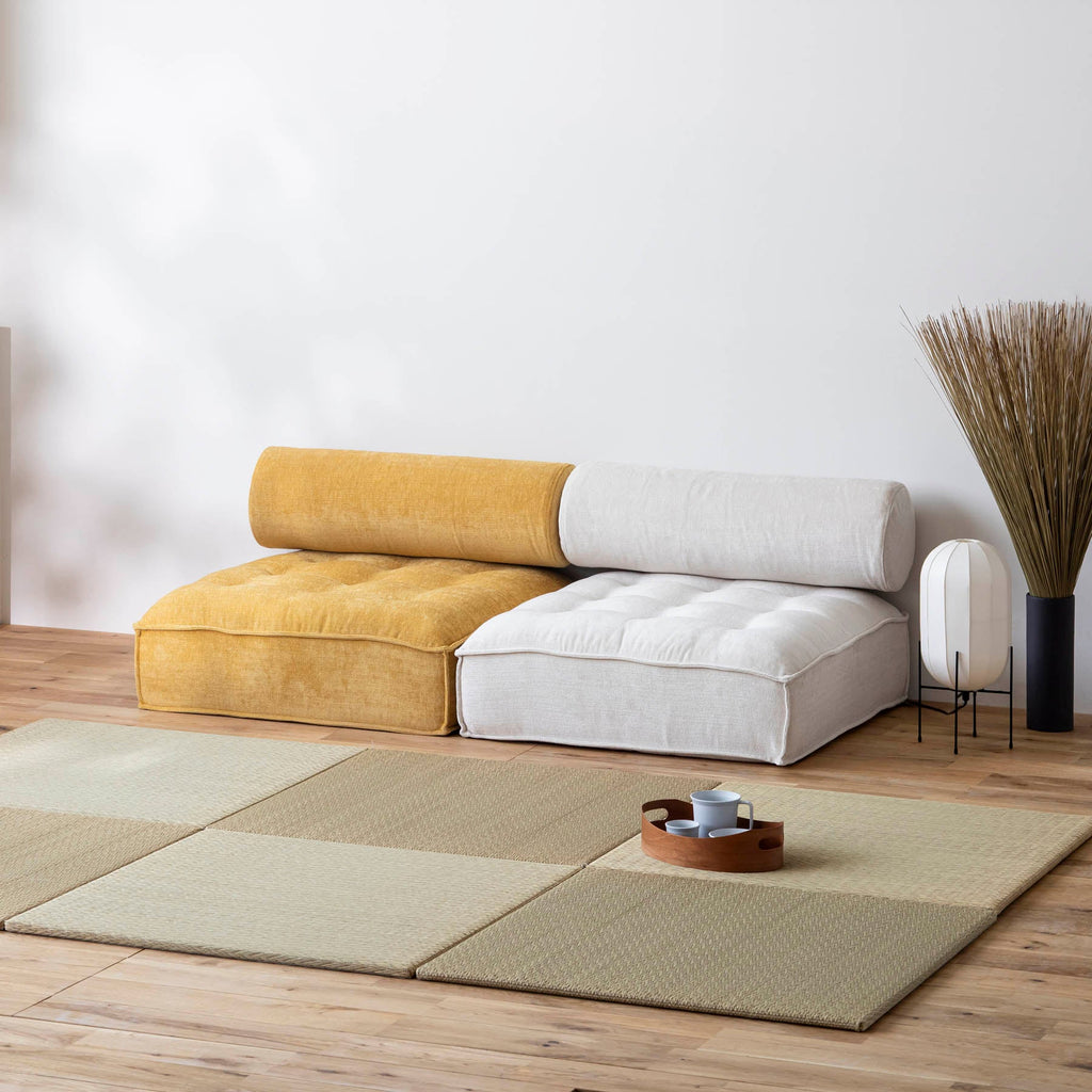 カスタマイズできるクッションソファ用の座面パーツ