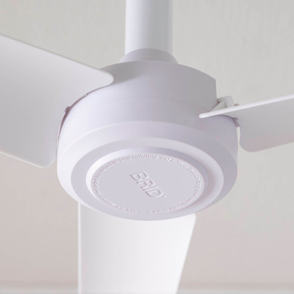 照明用のダクトレールに簡単に取り付けが出来るファン（ホワイト）