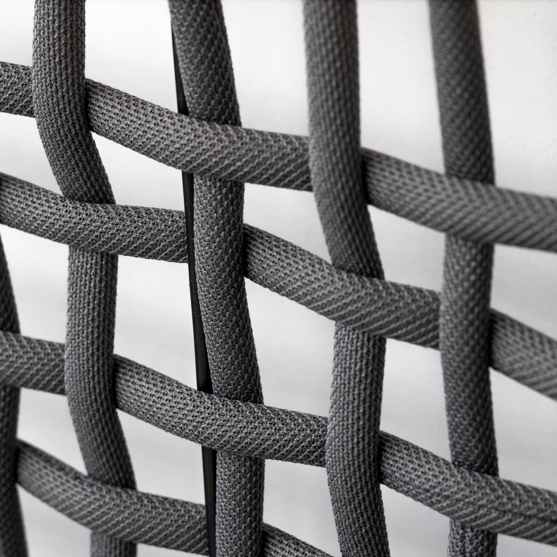 手編みのロープバスケットスリムSサイズ