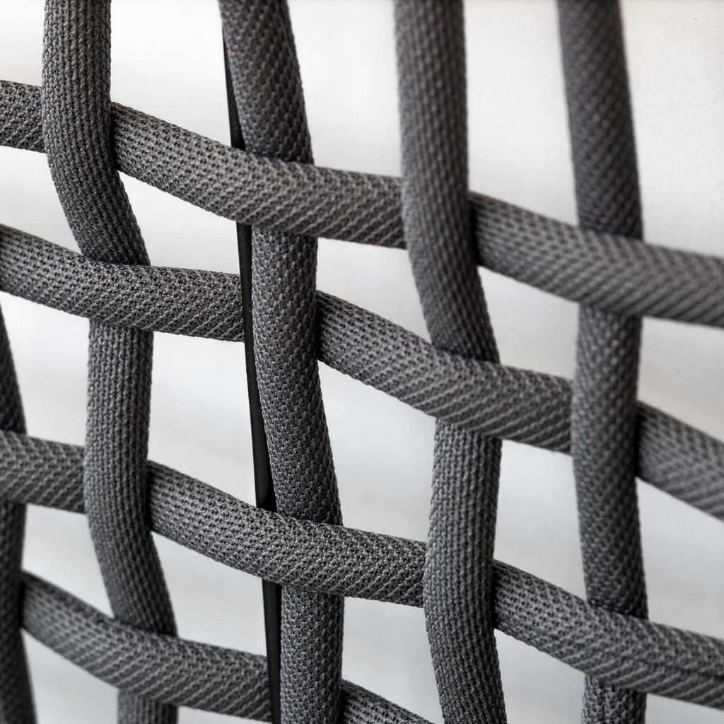 手編みのロープバスケットワイドSサイズ