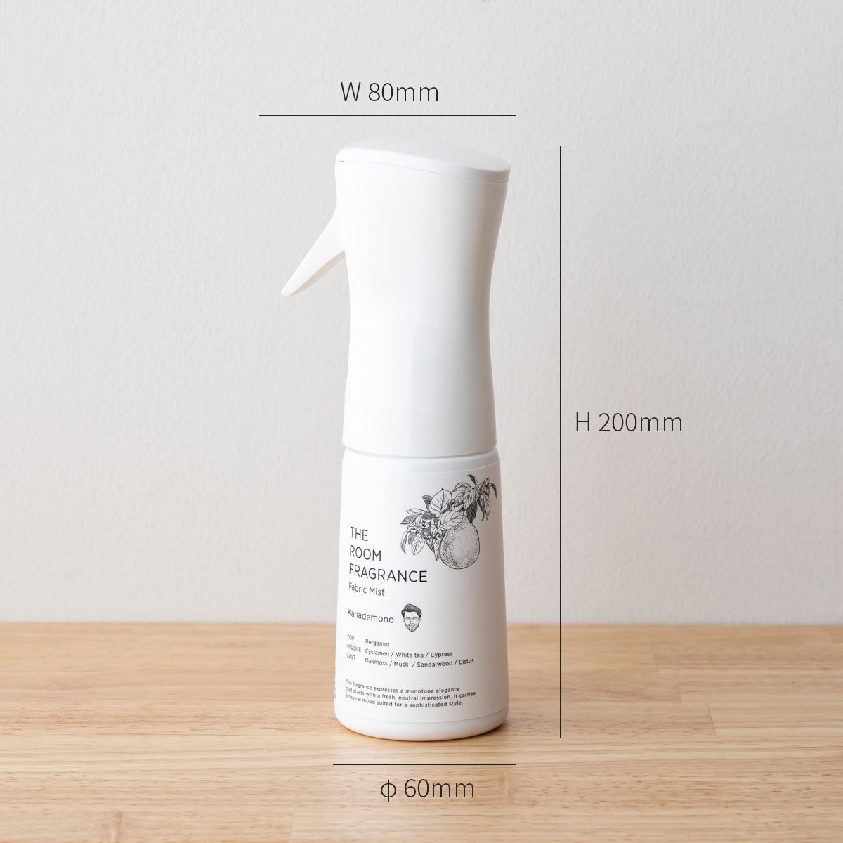 THE ROOM FRAGRANCE / ファブリックミスト (POSテスト用)