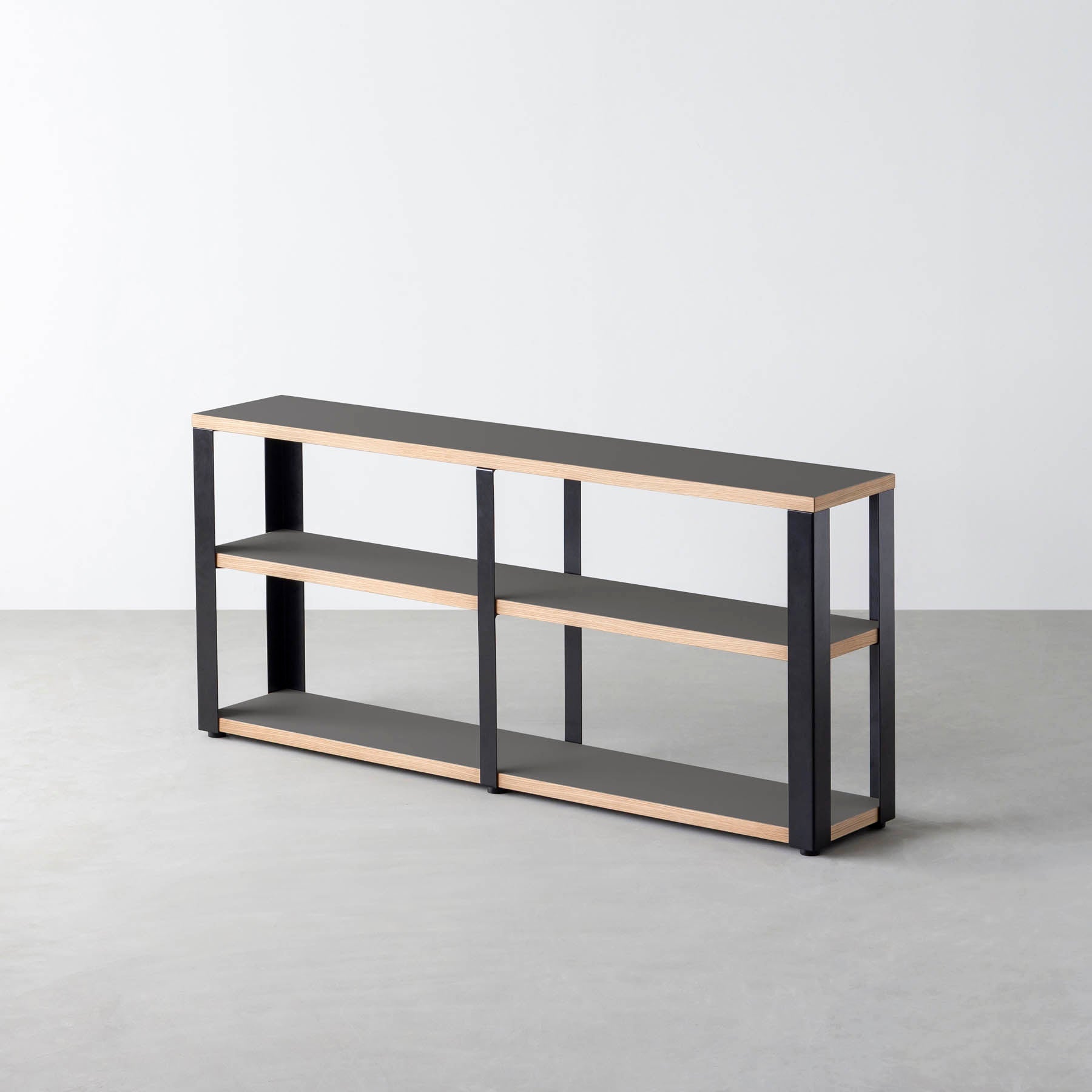 Kanademonoのリノリウム3段ストレージシェルフ