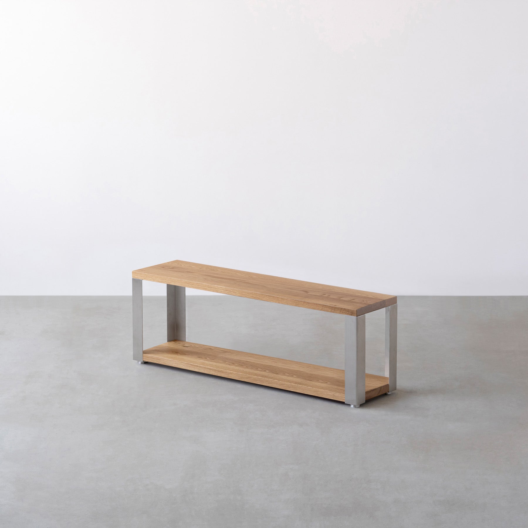 W×Dオーダー 2段シェルフ | 無垢材