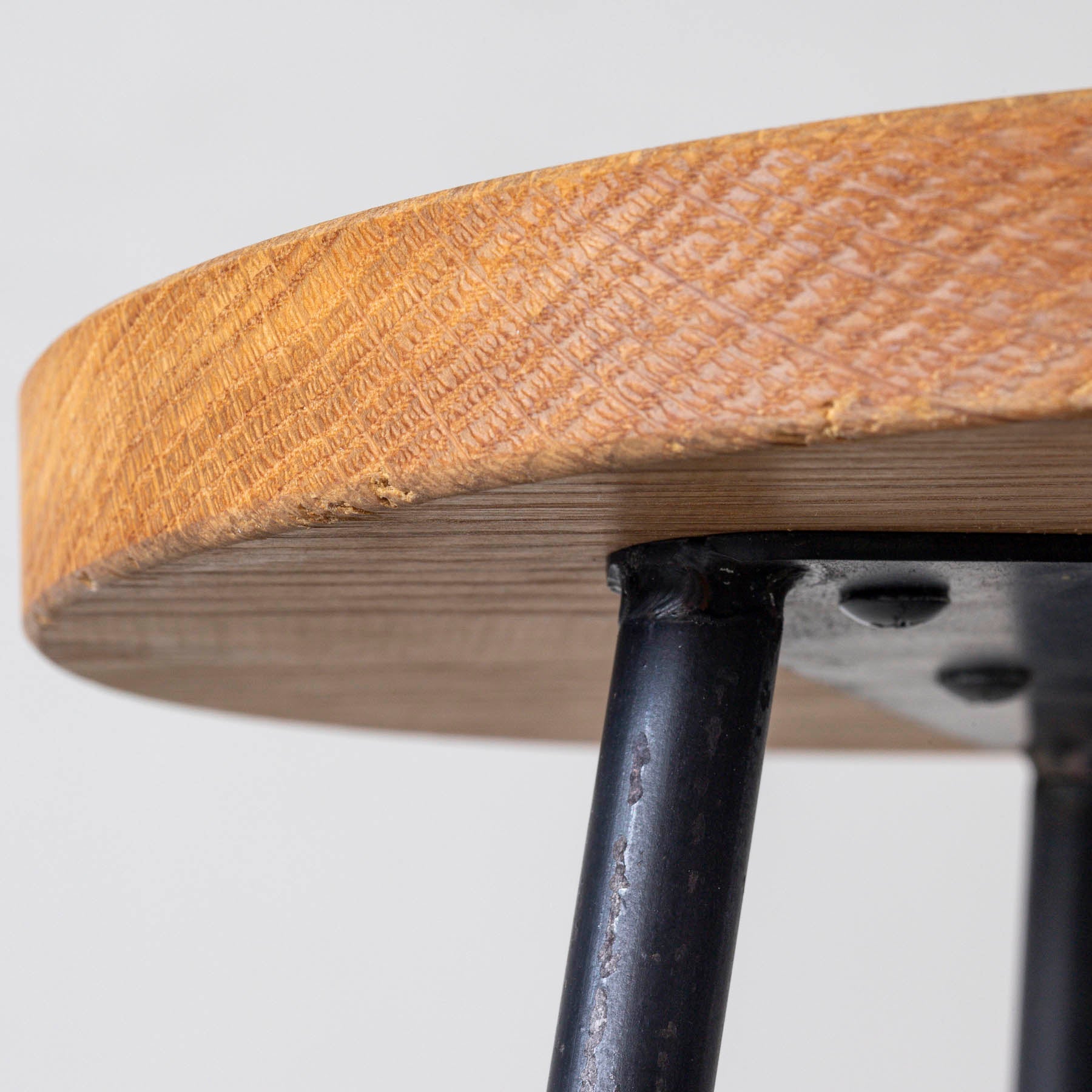Natural - Craft　アイアン　スツール　オーク無垢材