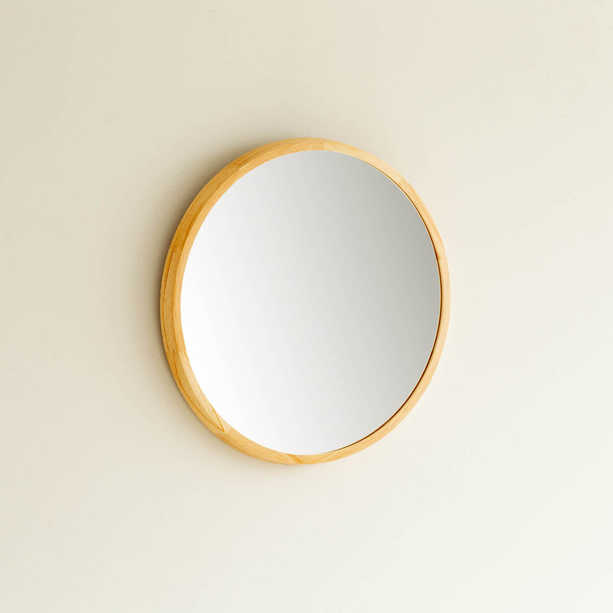 パイン無垢材 ラウンド ウォールミラー – SITURAEMON