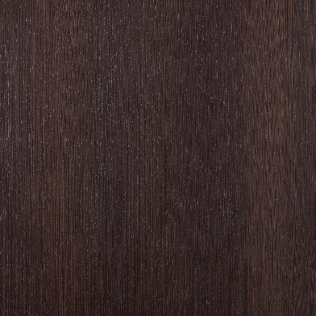 スマート造作カフェテーブル / ウェンジ　黒スチール脚 4本脚 × ラウンド φ81 - 90