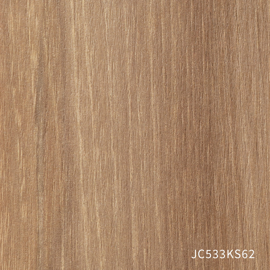 スマート造作テーブル / メラミン 木目調 × 黒スチール脚 × W181 - 300cm