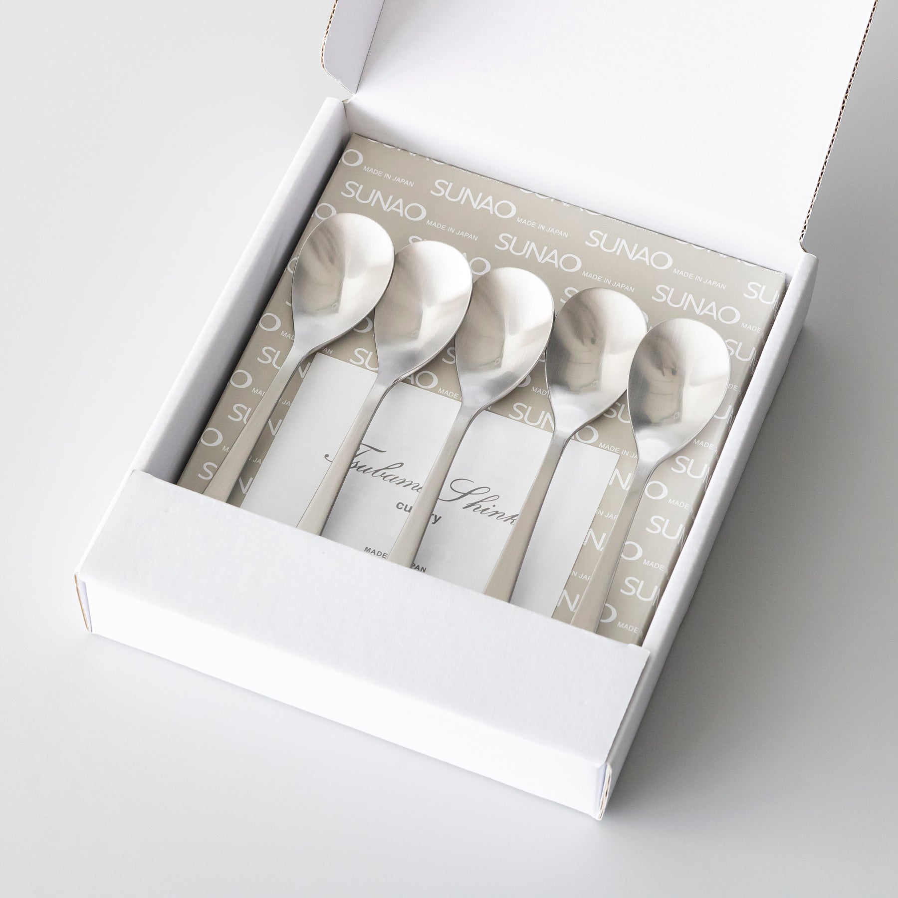 SUNAO のティースプーン5Pセット