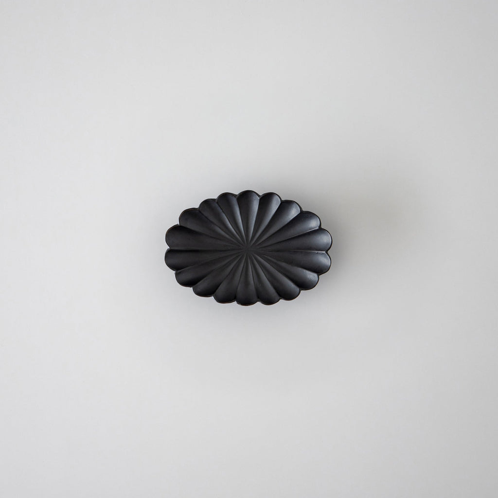 USUKIYAKI菊花オーバル豆皿