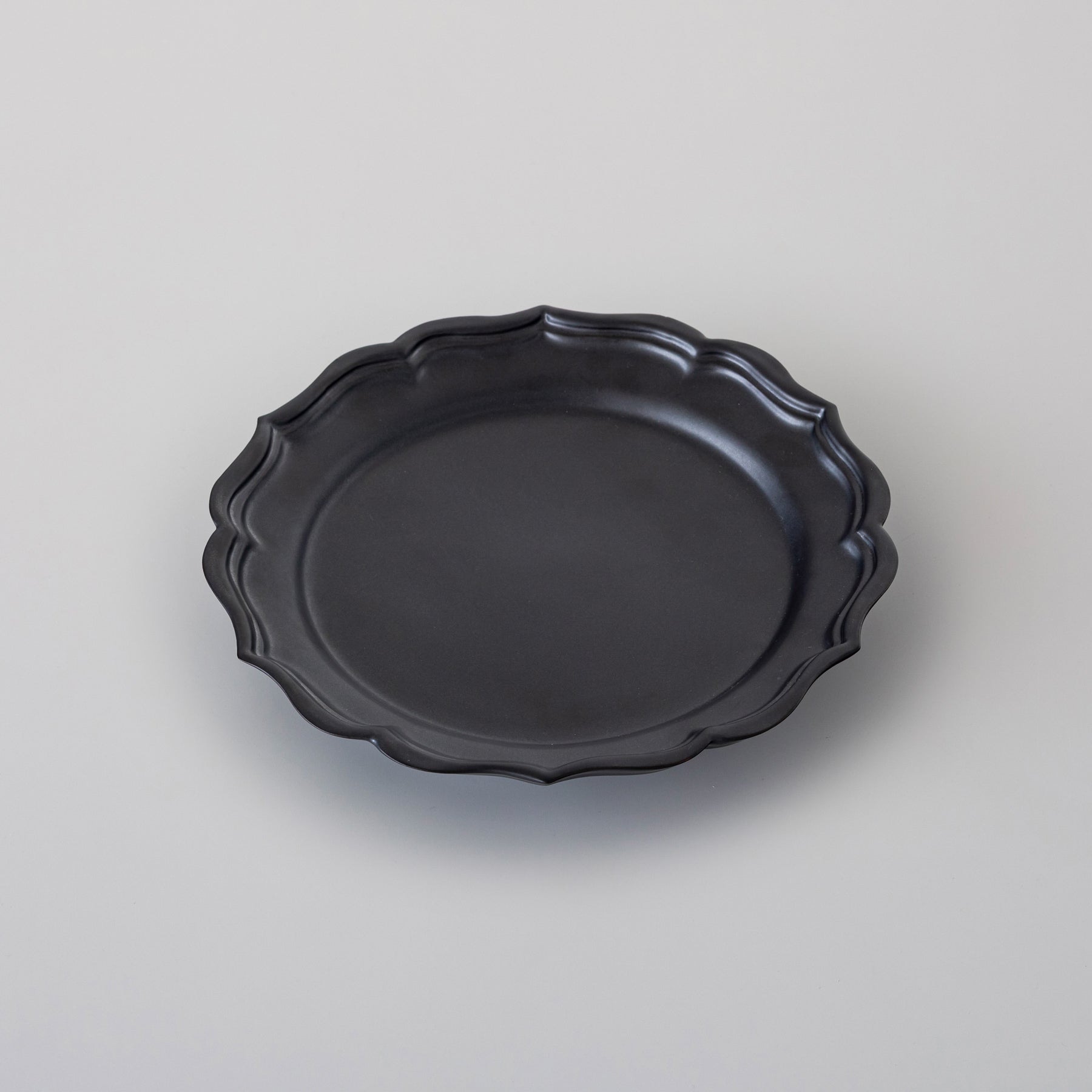 USUKIYAKI稜花リム皿