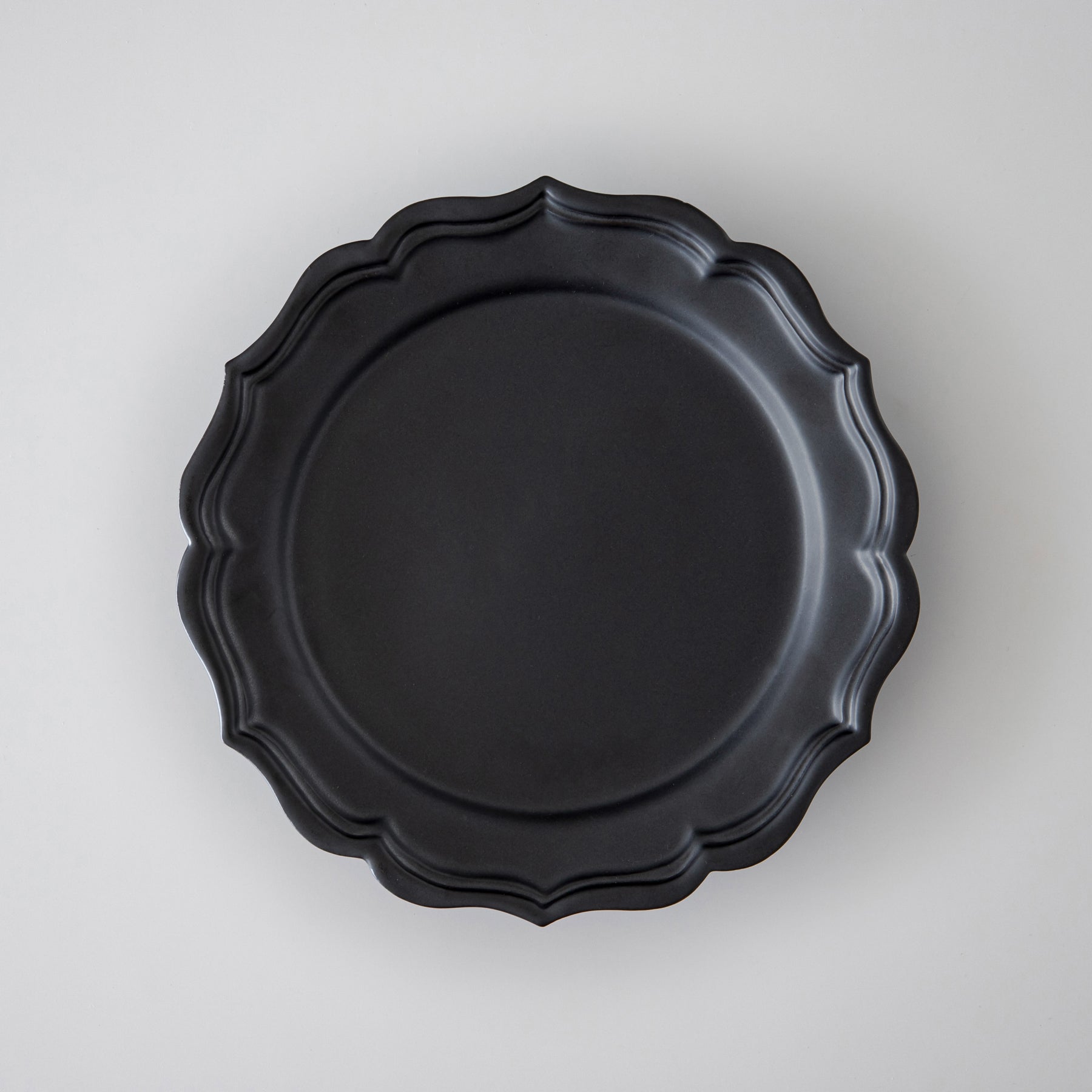 USUKIYAKI稜花リム皿