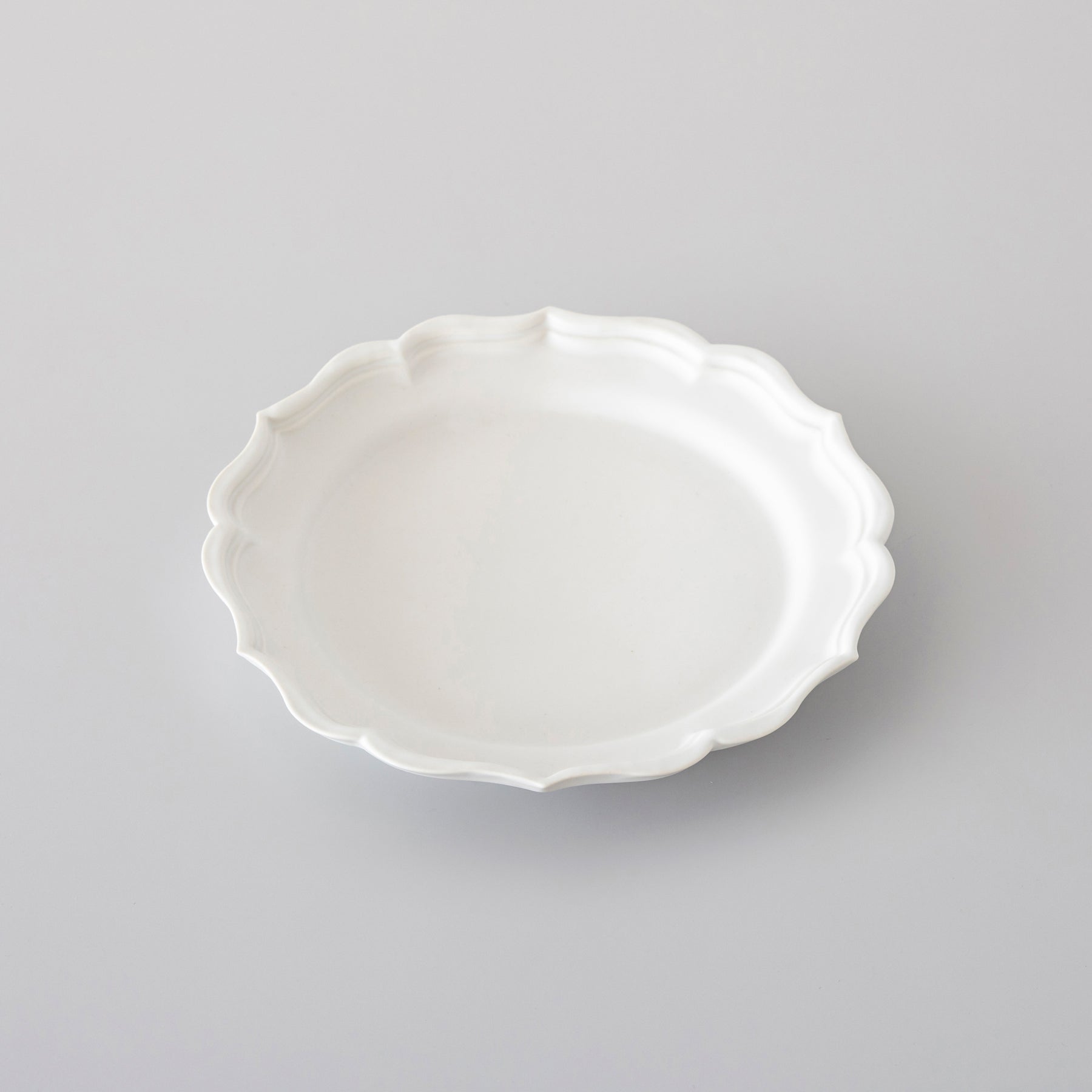 USUKIYAKI稜花リム皿