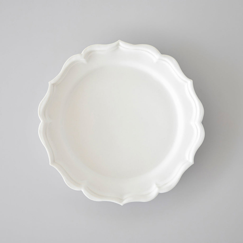 USUKIYAKI稜花リム皿