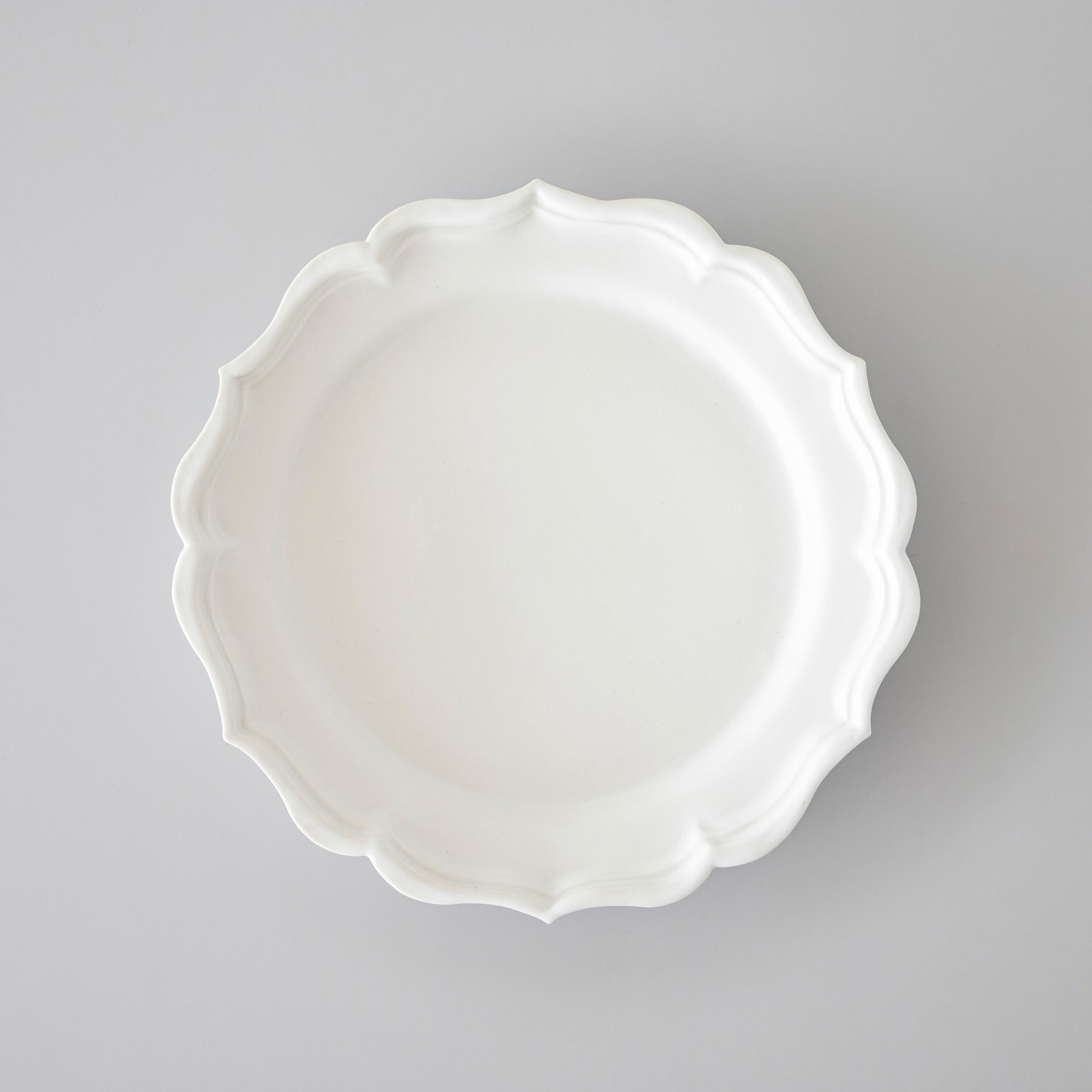 USUKIYAKI稜花リム皿