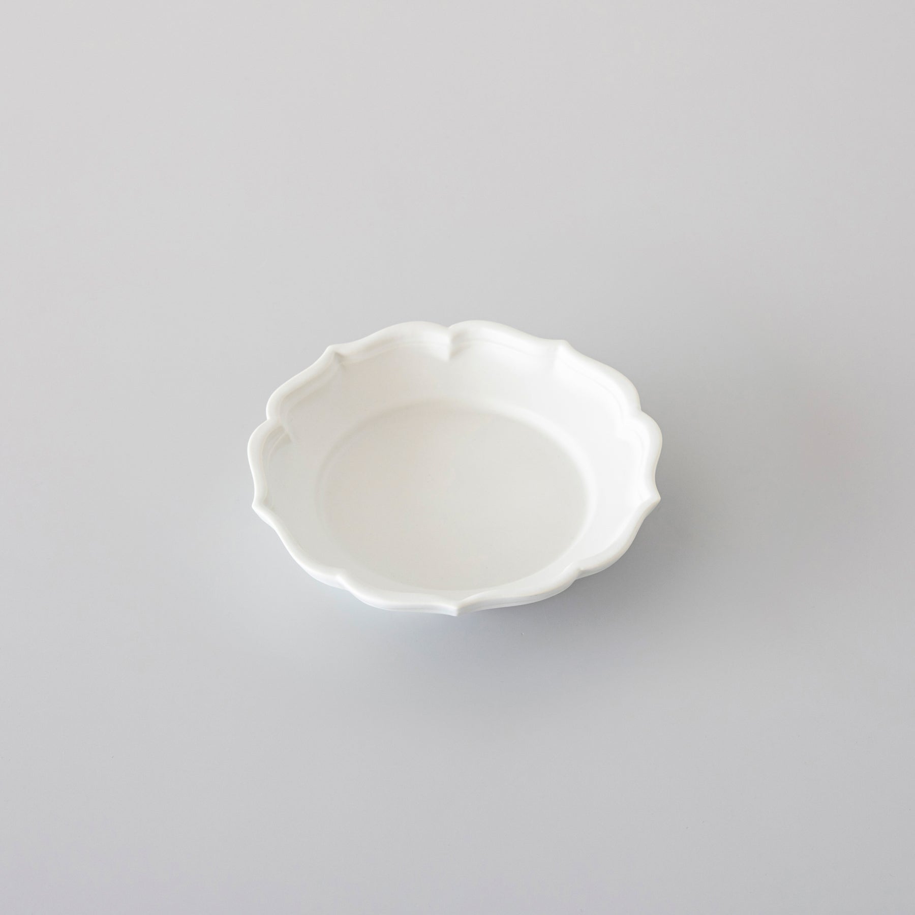 USUKIYAKI稜花リム皿