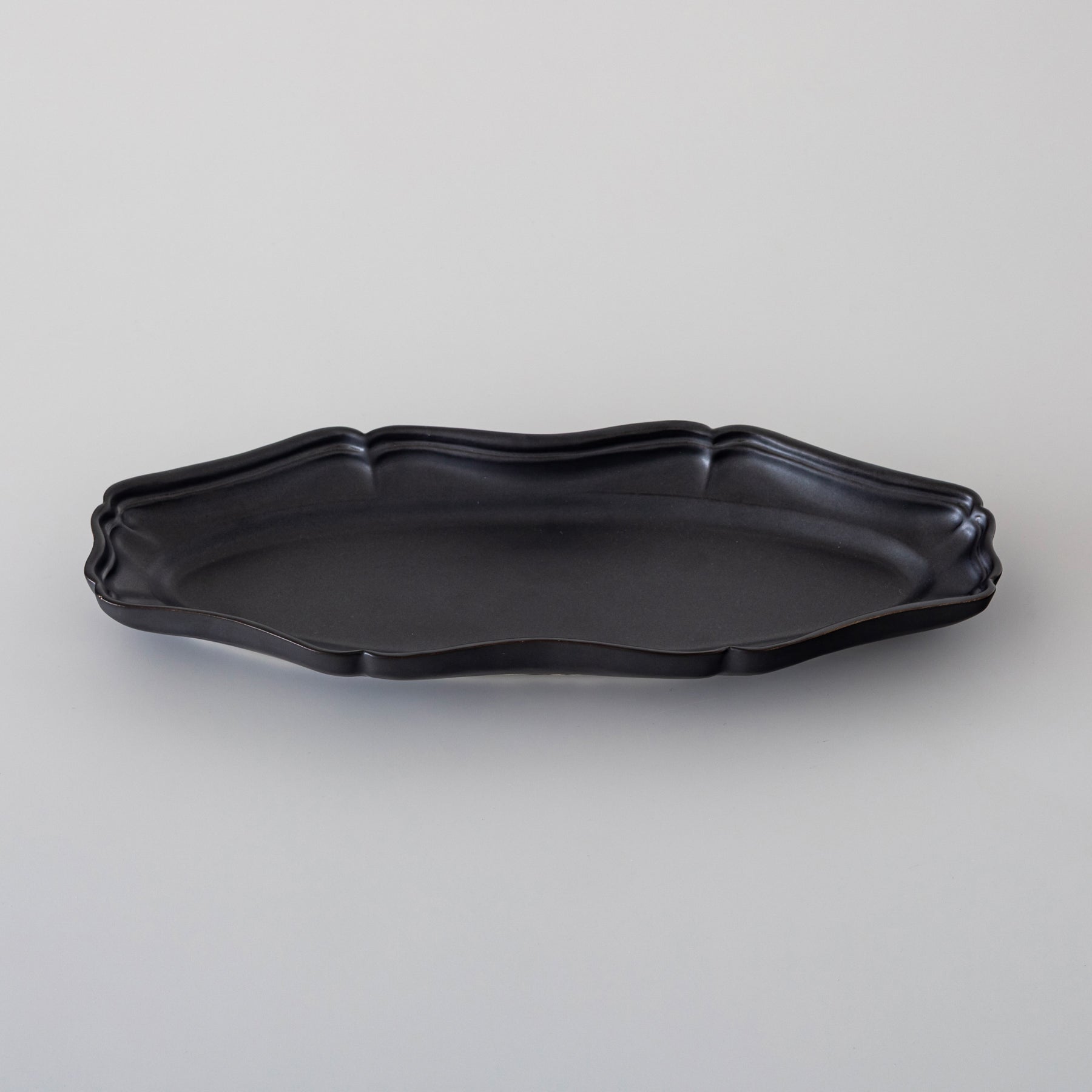 USUKIYAKI輪花オーバル長皿