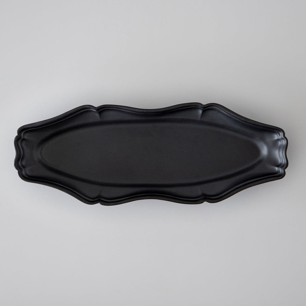 USUKIYAKI輪花オーバル長皿