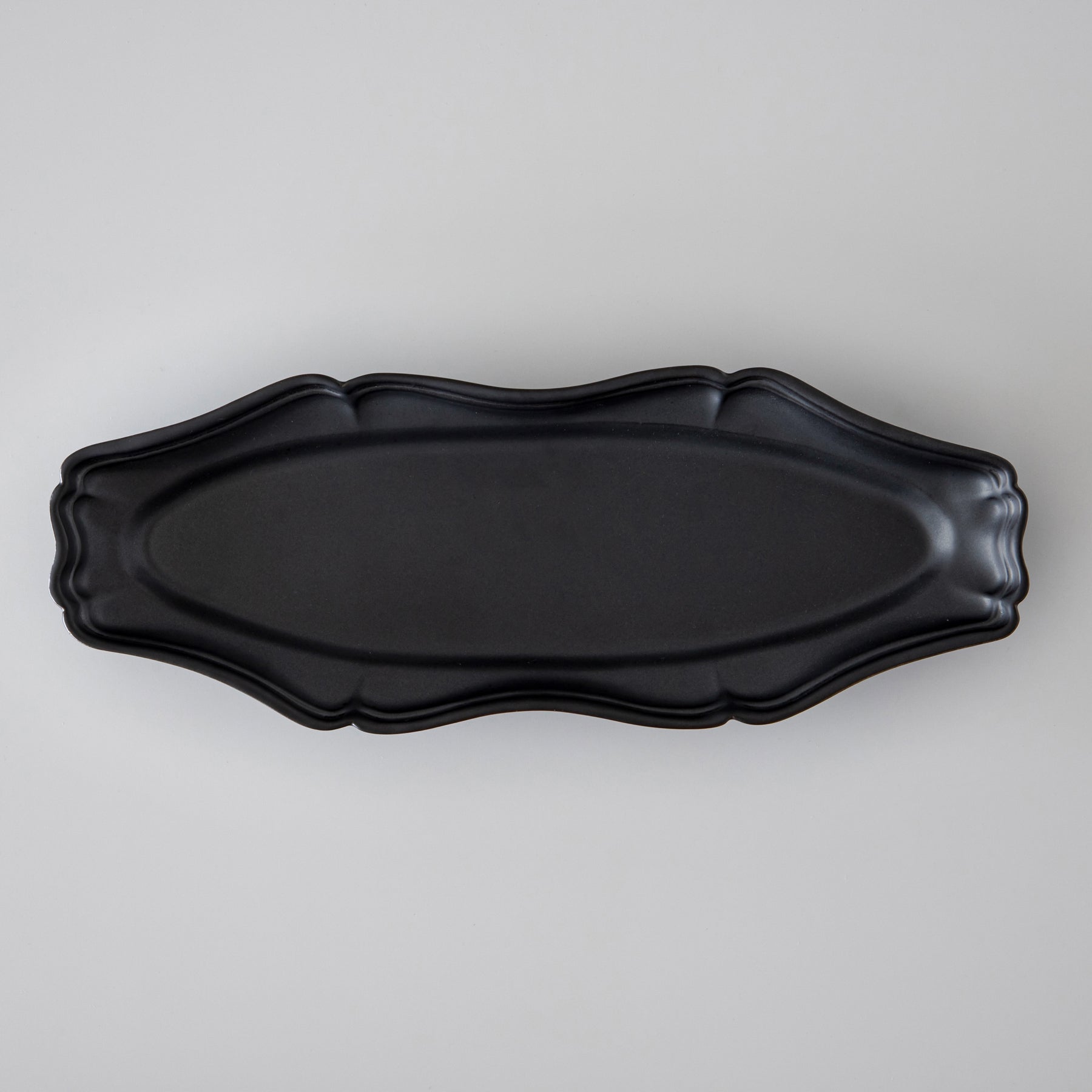 USUKIYAKI輪花オーバル長皿