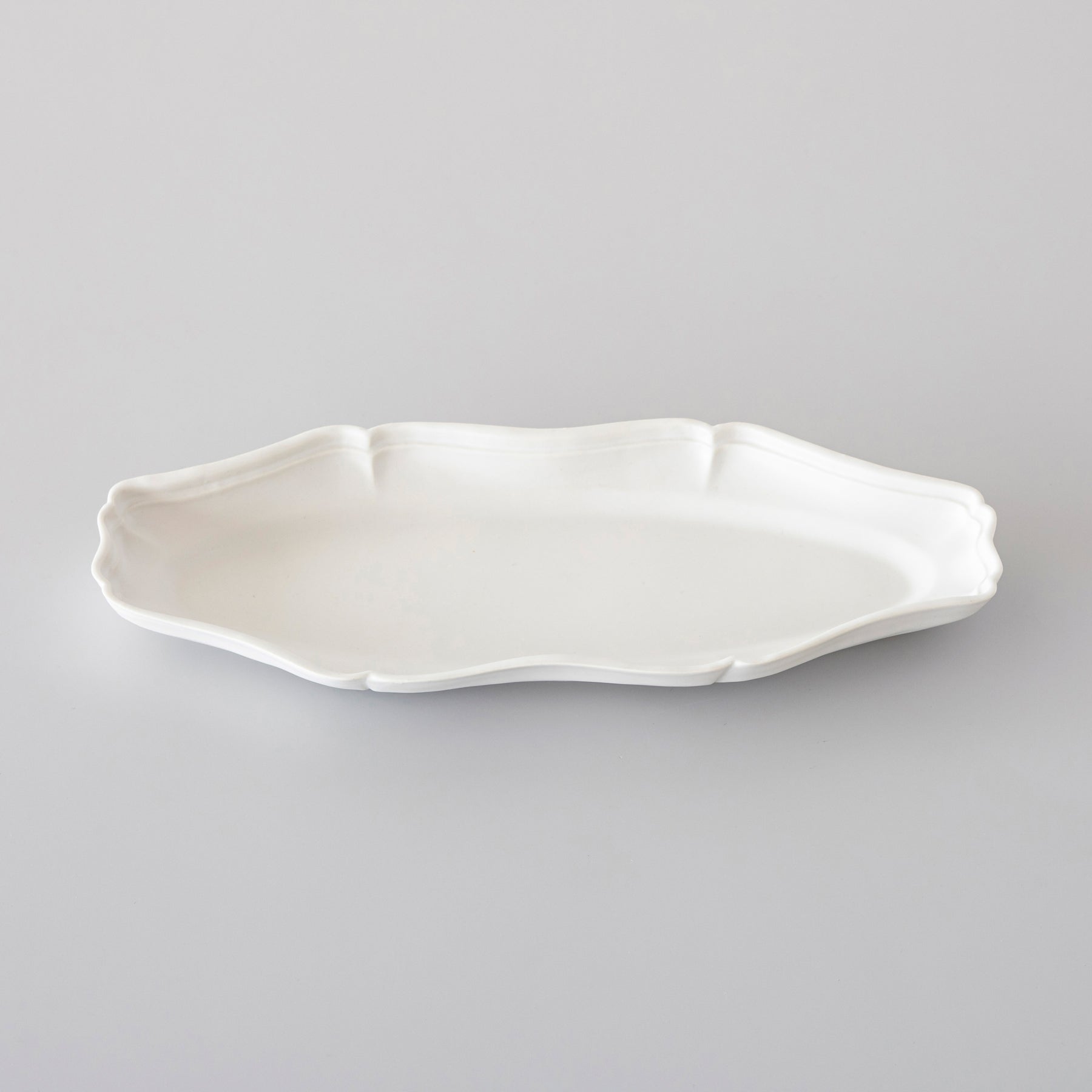 USUKIYAKI輪花オーバル長皿