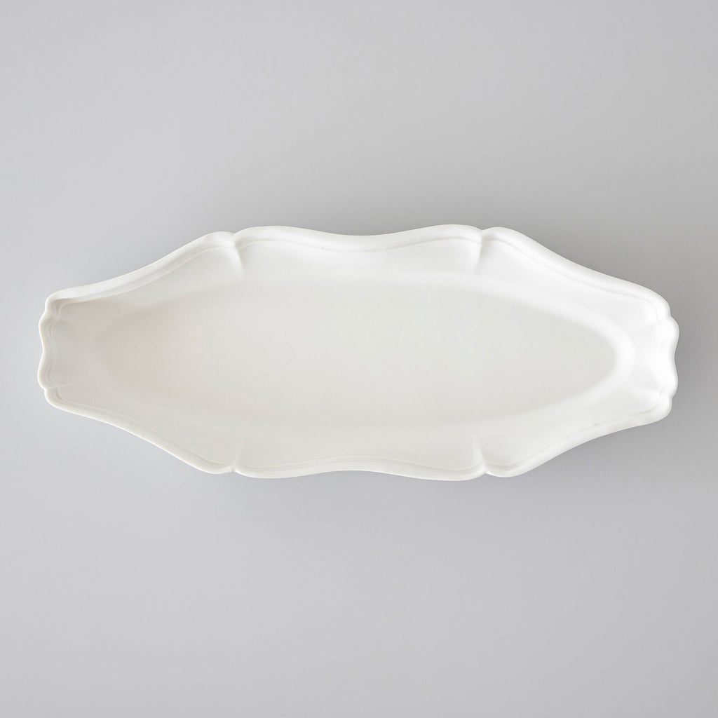 USUKIYAKI輪花オーバル長皿