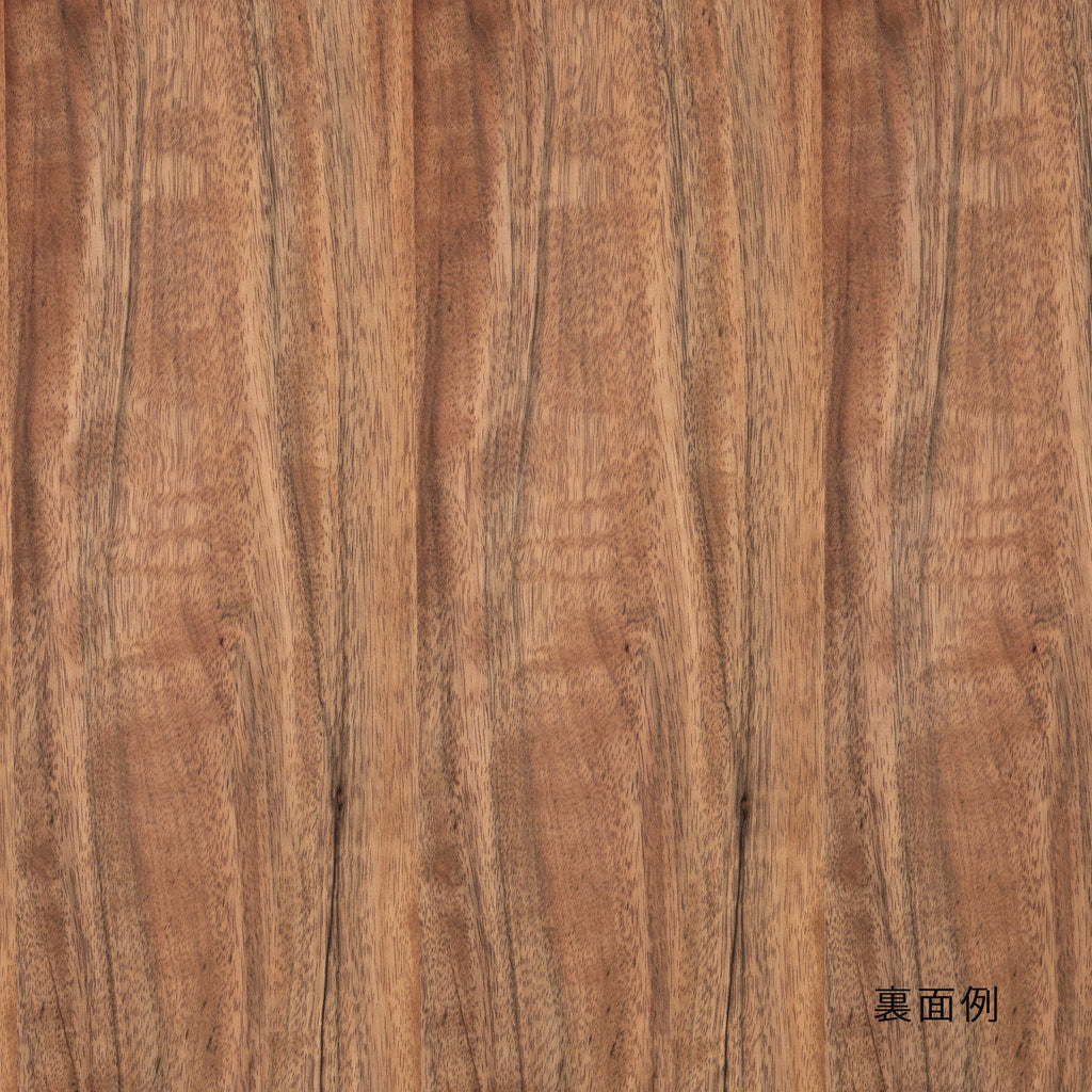 スマート造作カフェテーブル / ウェンジ　白スチール脚 4本脚 × ラウンド φ81 - 90