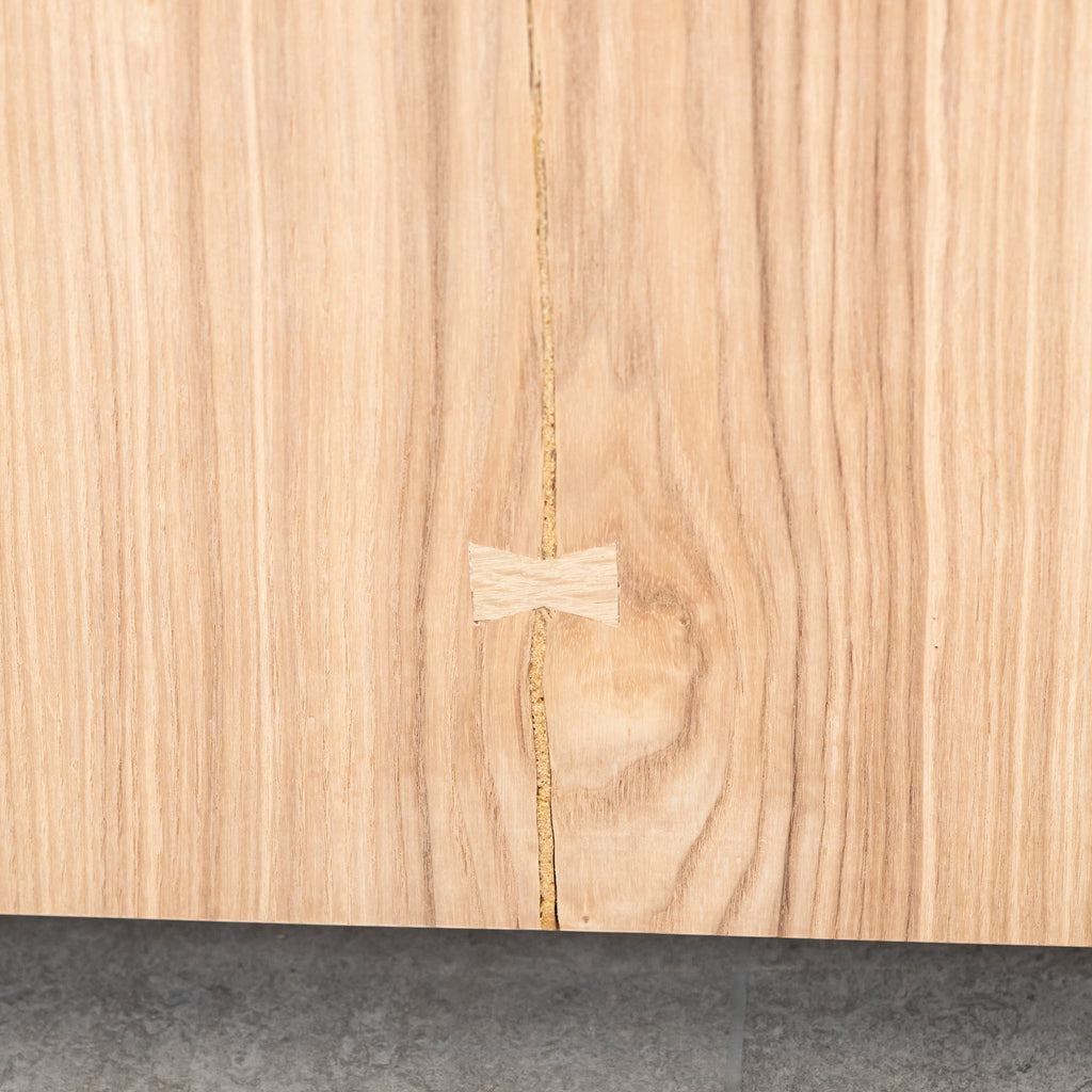 一枚板 / タモ #0055　1530 × 720 ~ 750 mm