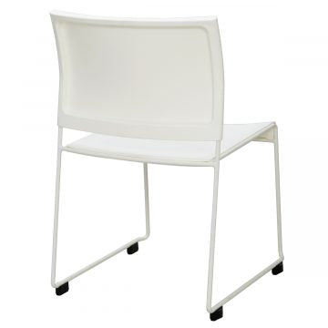 ループ脚チェア BONUM ホワイト