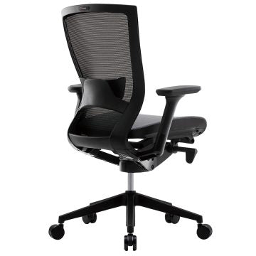 T50air チェア 可動肘 ランバー付き グレー