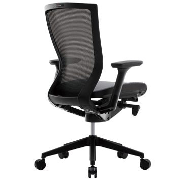 T50air チェア 可動肘付き グレー