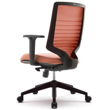 T30チェア 可動肘 オレンジ