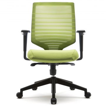 T30チェア 可動肘 グリーン